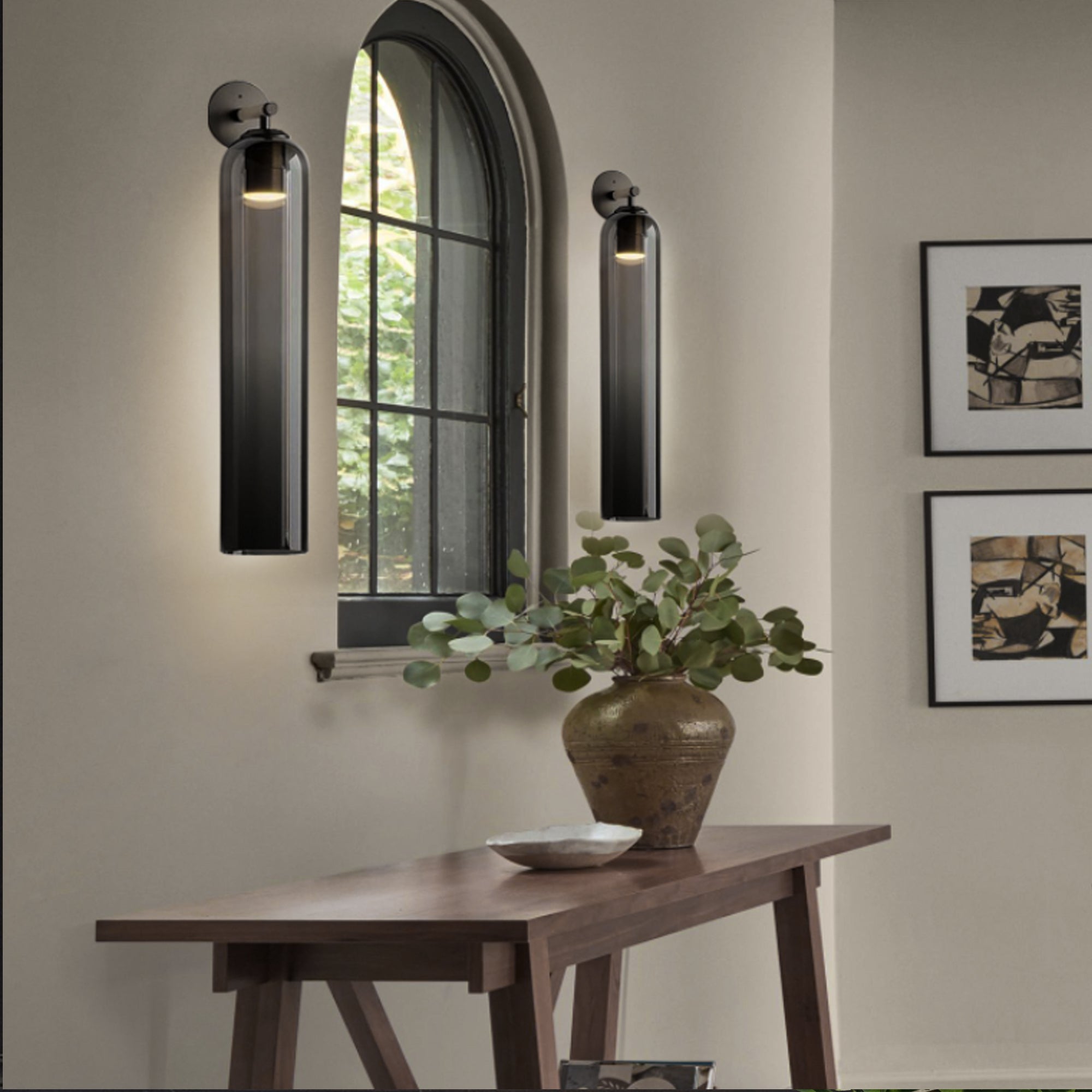 Elegant LED Wall Lamp in Gold, Black & Nickel Finishes