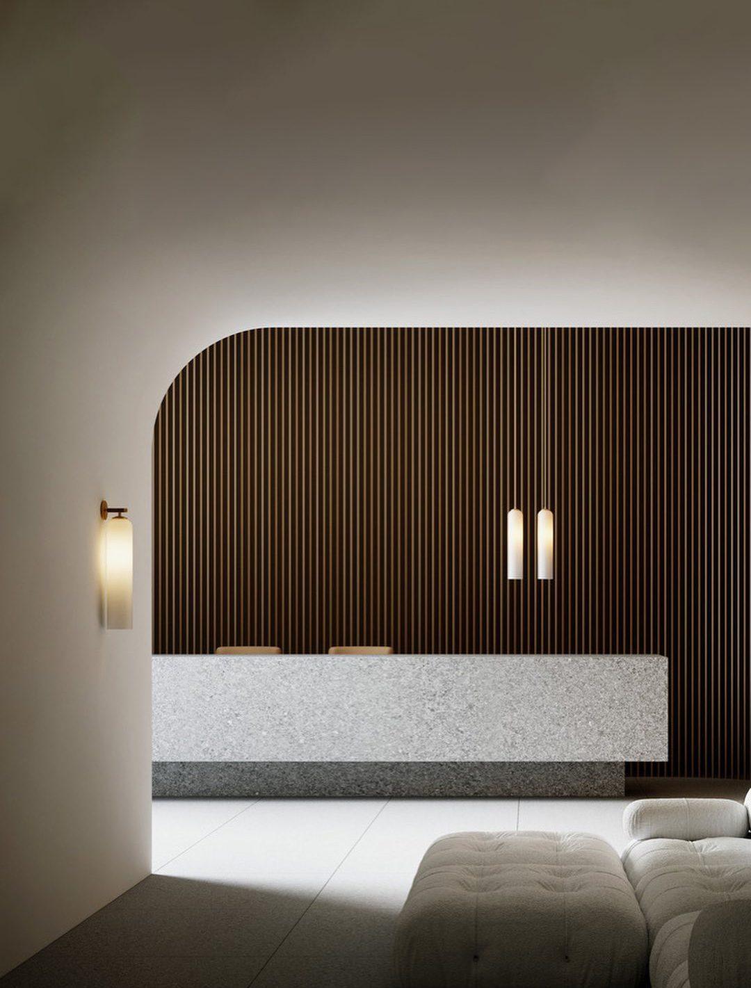 Elegant LED Wall Lamp in Gold, Black & Nickel Finishes