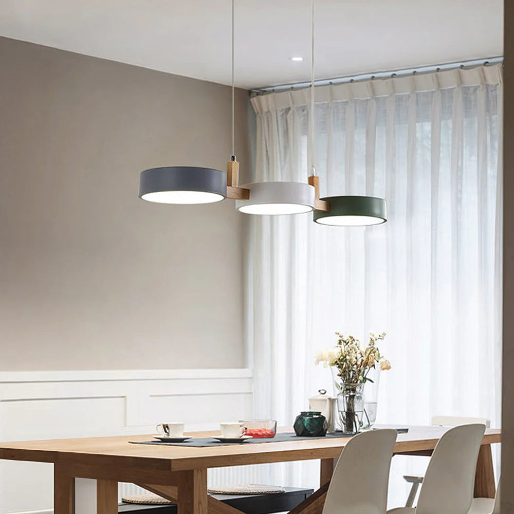 Adjustable LED Hanging Lamp for Dining & Living Spaces