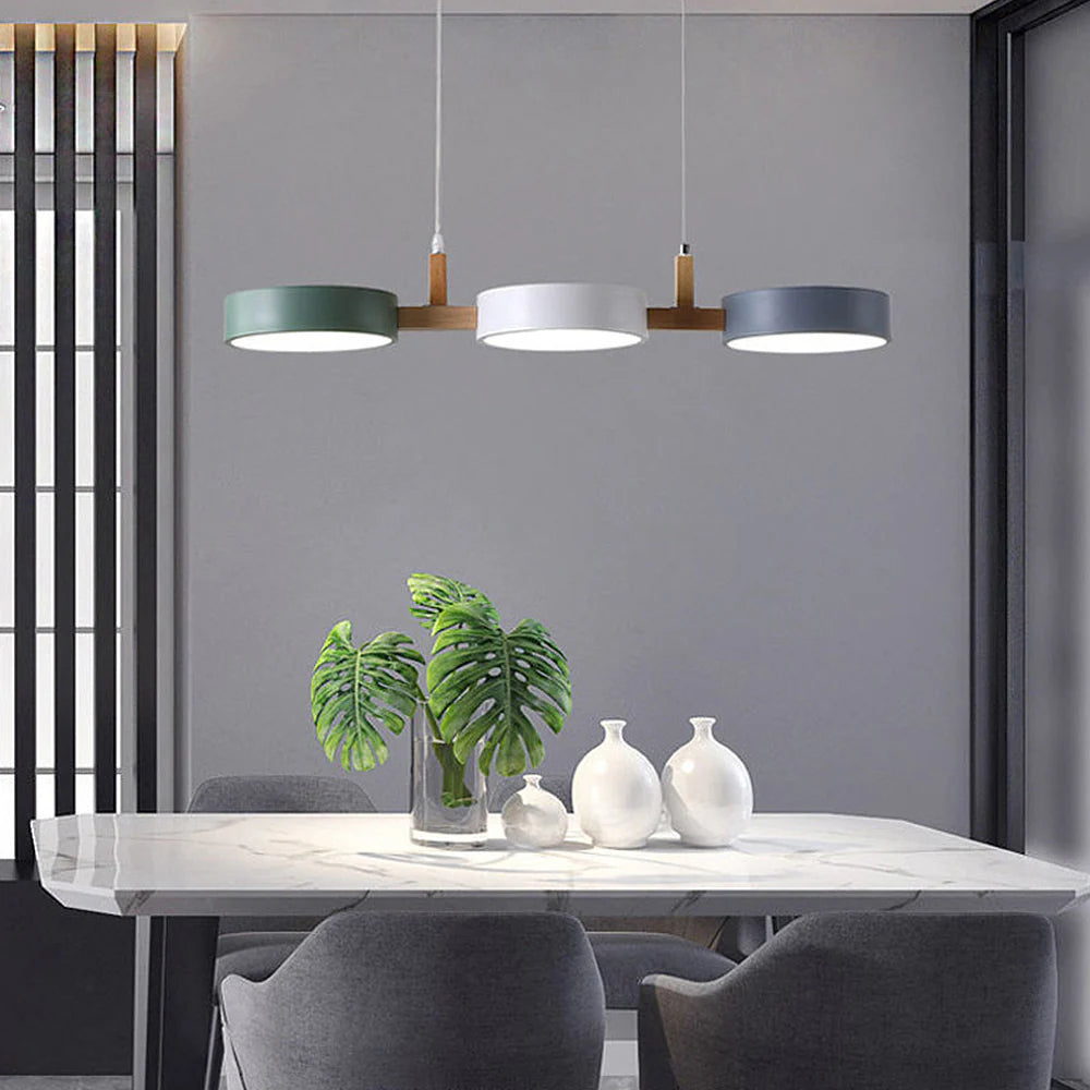 Adjustable LED Hanging Lamp for Dining & Living Spaces