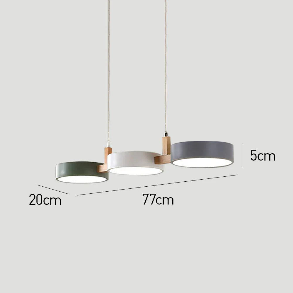 Adjustable LED Hanging Lamp for Dining & Living Spaces