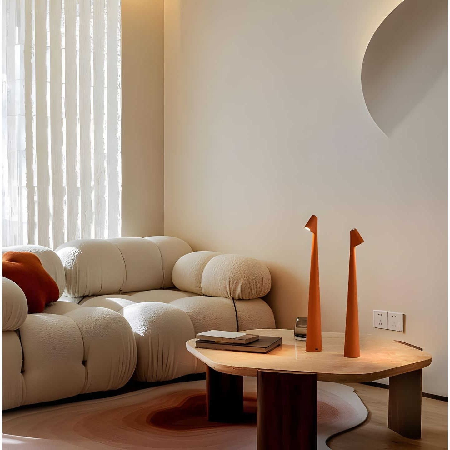 Minimalist Lamp with Adjustable Brightness