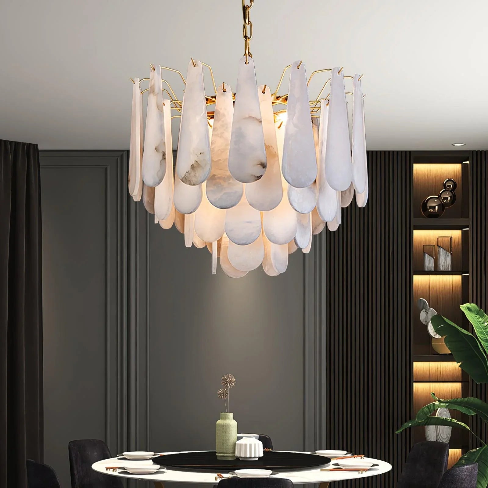 Modern Classic 3-Tier Ceiling Light