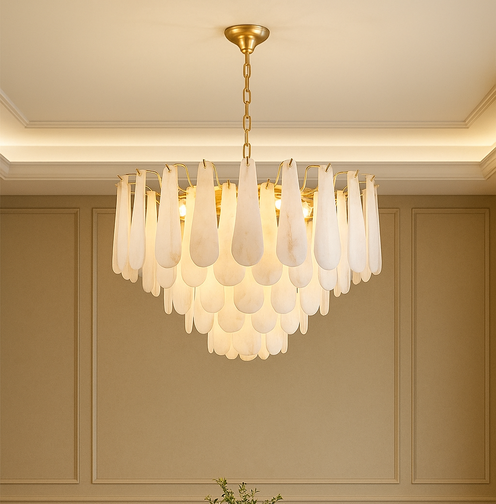 Modern Classic 3-Tier Ceiling Light