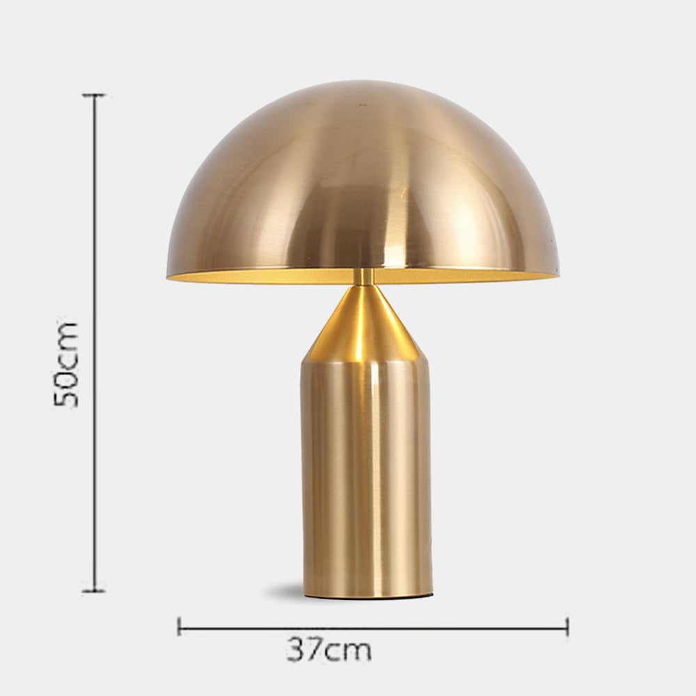 Plug-in or Wireless LED Lamp in Gold, White & Black