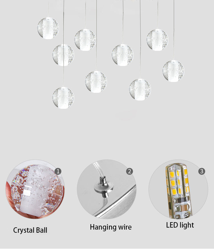 Celestial Crystal Pendant Lighting