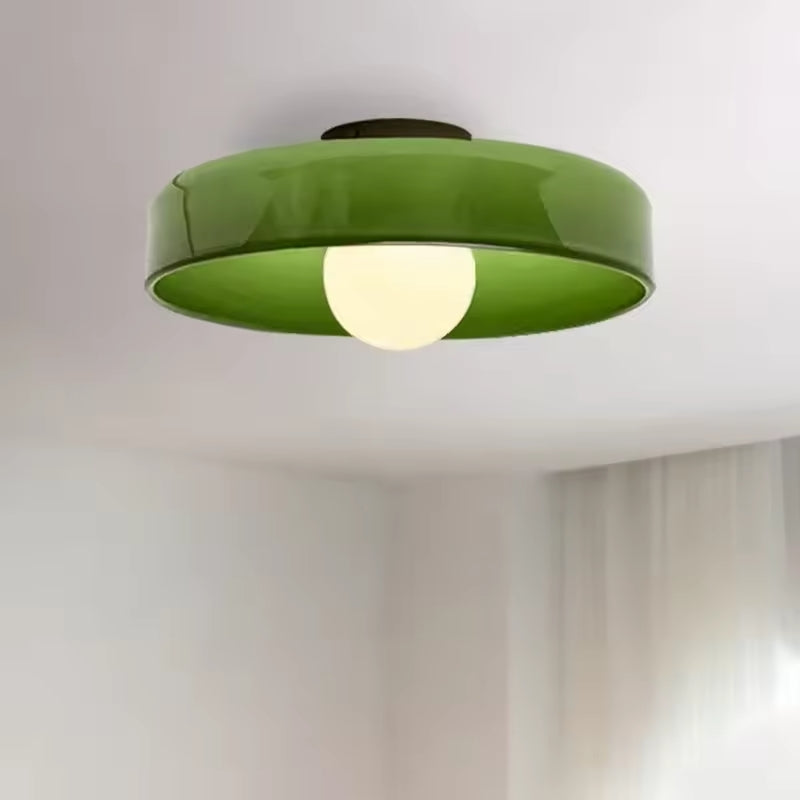Solara Glass Ceiling Light – Modern LED Flush Mount Lighting for Home & Interior Decor