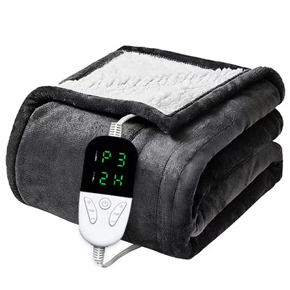 Heated Blanket-Electric Blanket,Soft Heated Throw Blanket with 6 Heating Levels venvolt