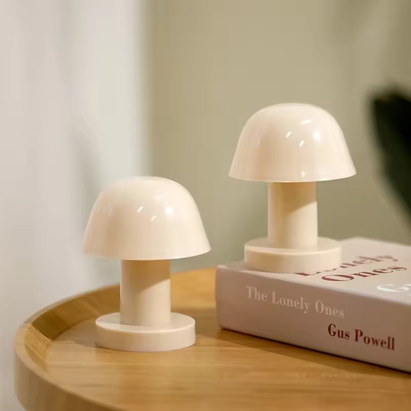 Modern Kids’ Table Lamp with 3-Step Dimming in Orange, White & Green