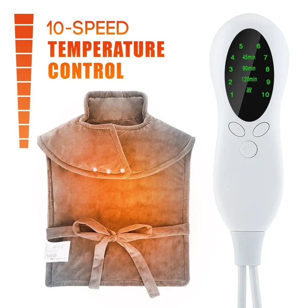Electric Heated Pad for Neck and Shoulders Winter Body Warmer venvolt
