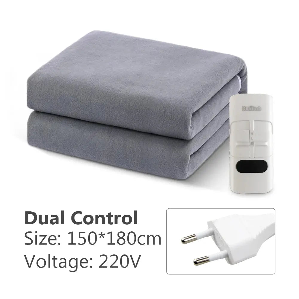 Heated Blanket 220V Thicken Thermostat Electric Blankets venvolt