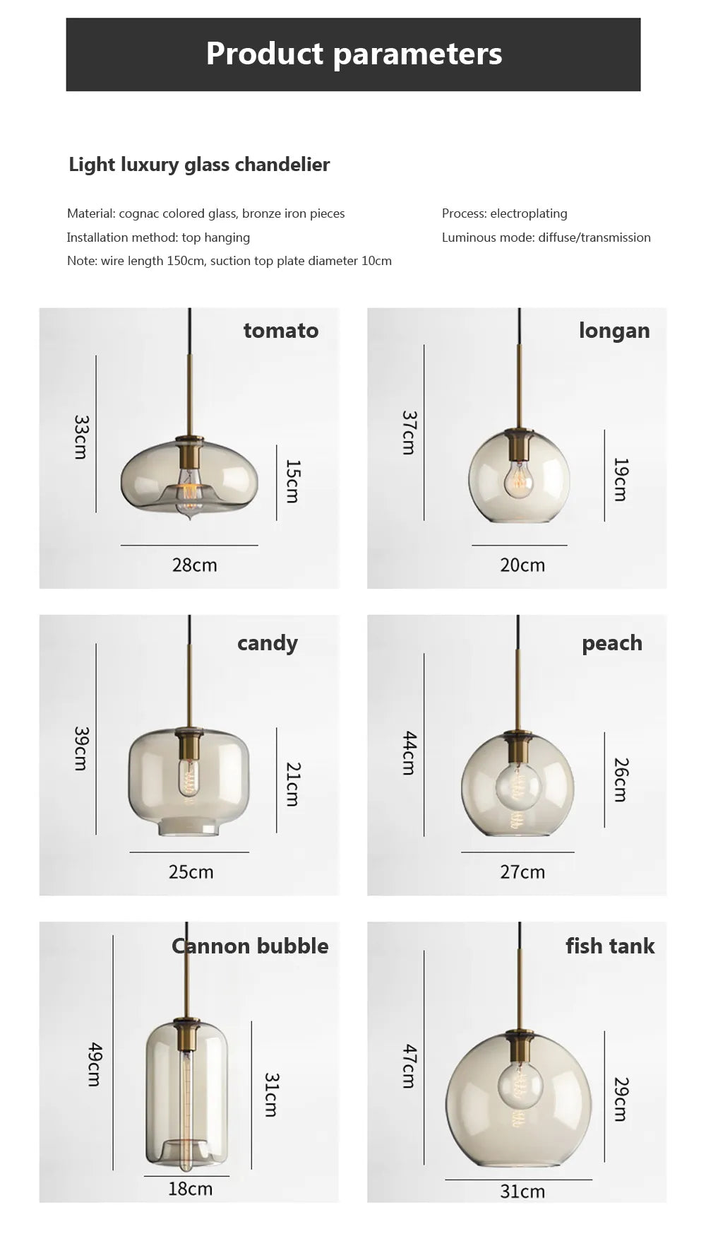 Modern Decorative Luxury LED Hanging Lamp