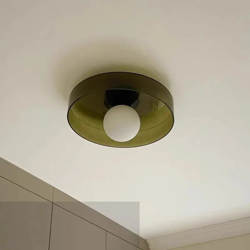 Solara Glass Ceiling Light – Modern LED Flush Mount Lighting for Home & Interior Decor