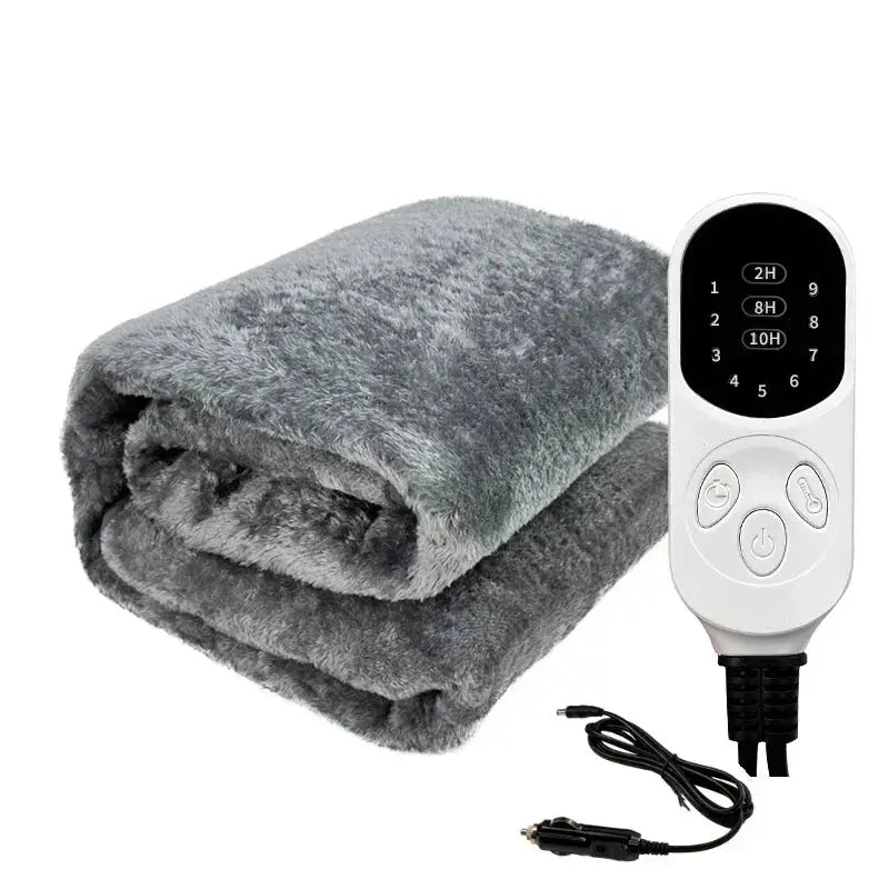 Heated Blanket Electric: Washable 12V Heated Travel Blanket for Car venvolt