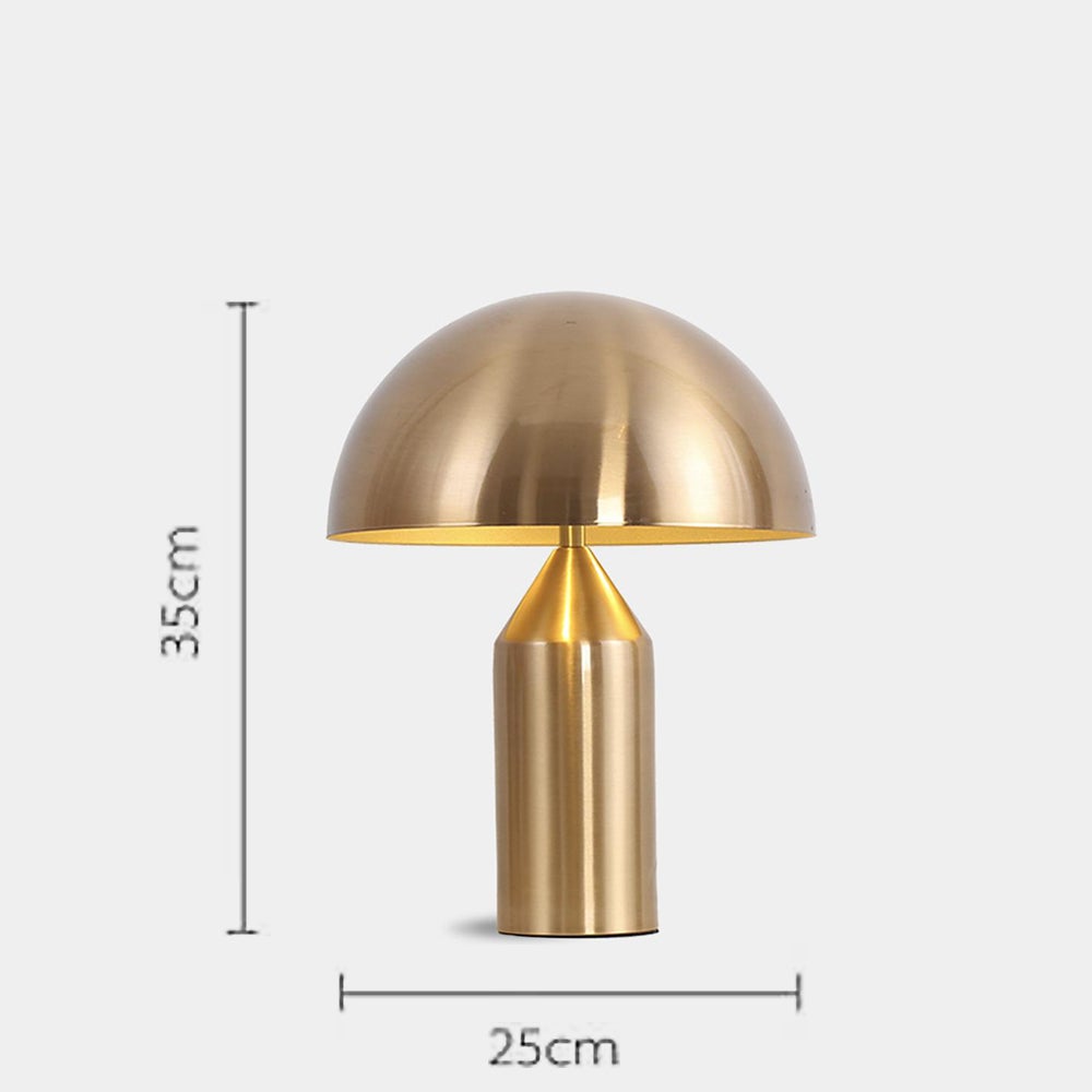 Plug-in or Wireless LED Lamp in Gold, White & Black