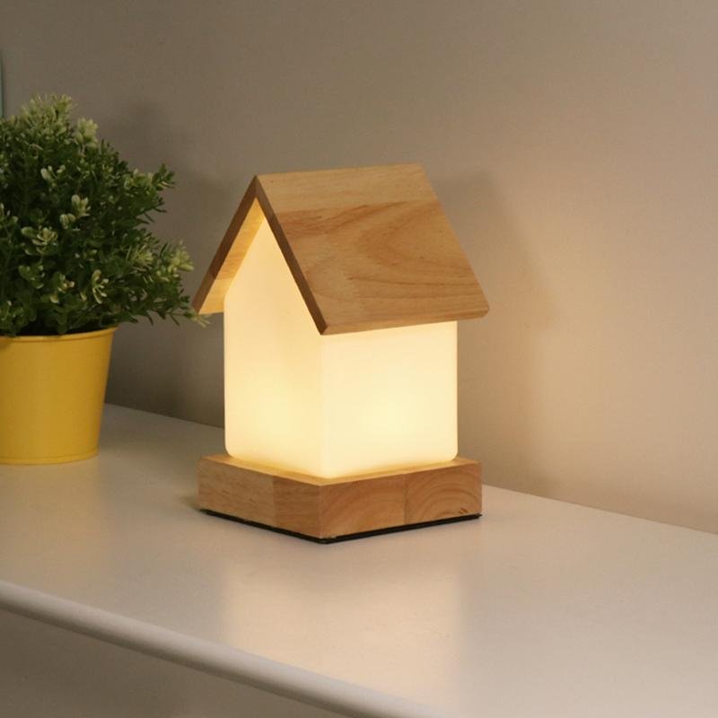 Battery Operated Eco-Friendly Bedside Lamp