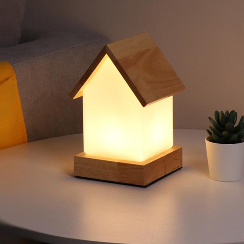 Battery Operated Eco-Friendly Bedside Lamp