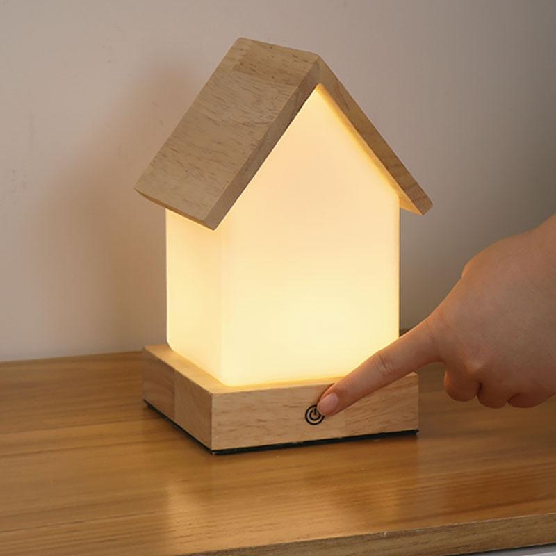 Battery Operated Eco-Friendly Bedside Lamp