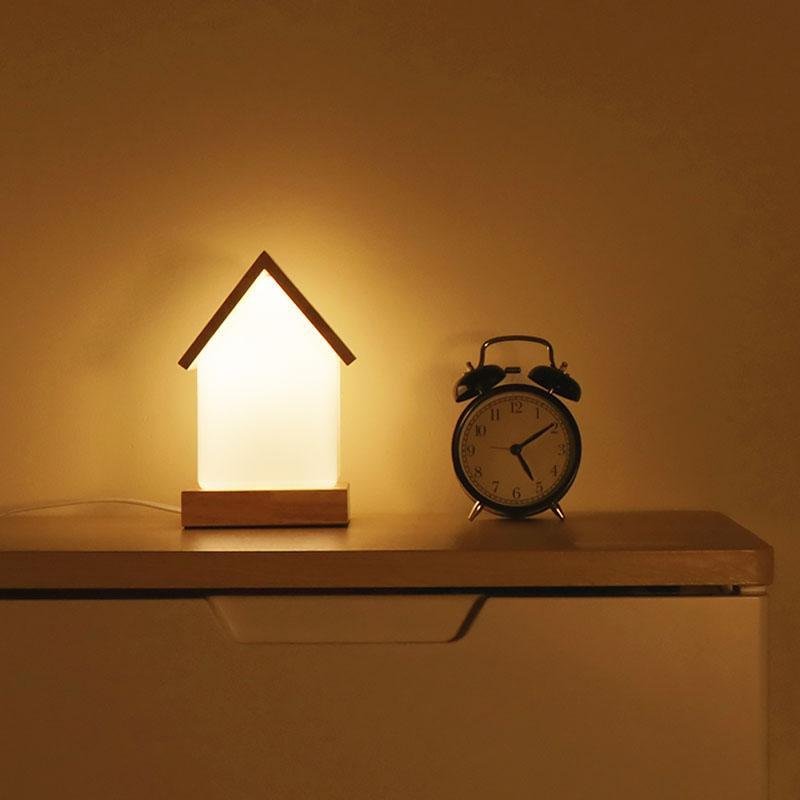 Battery Operated Eco-Friendly Bedside Lamp