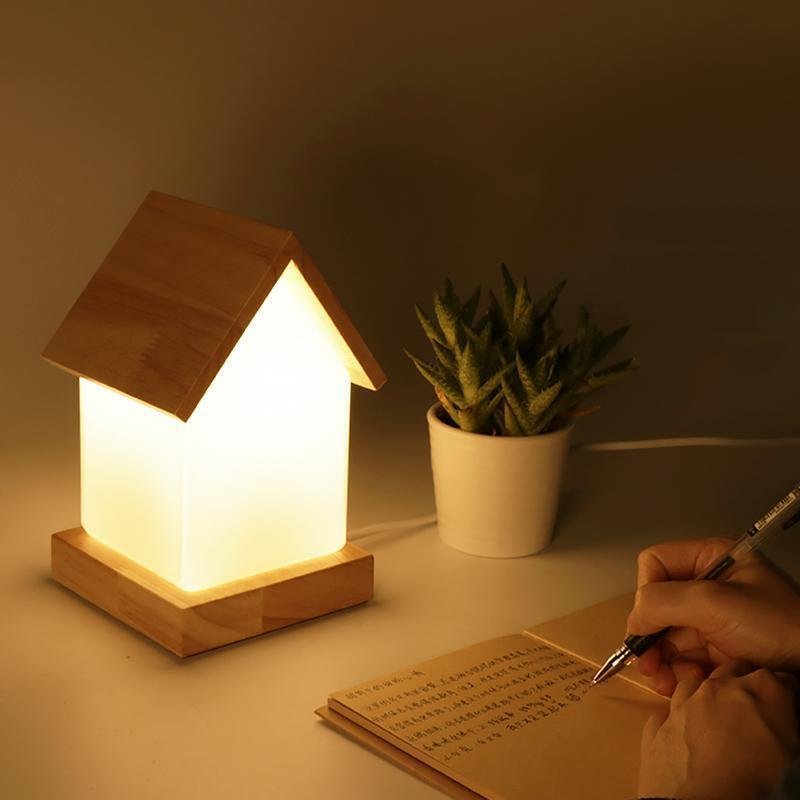 Battery Operated Eco-Friendly Bedside Lamp