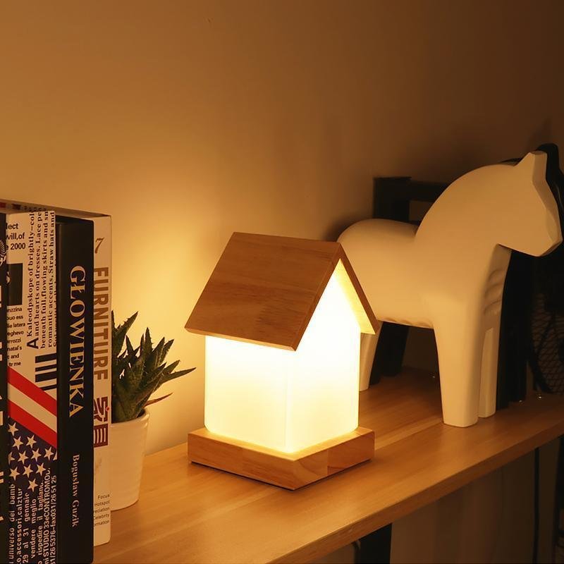 Battery Operated Eco-Friendly Bedside Lamp