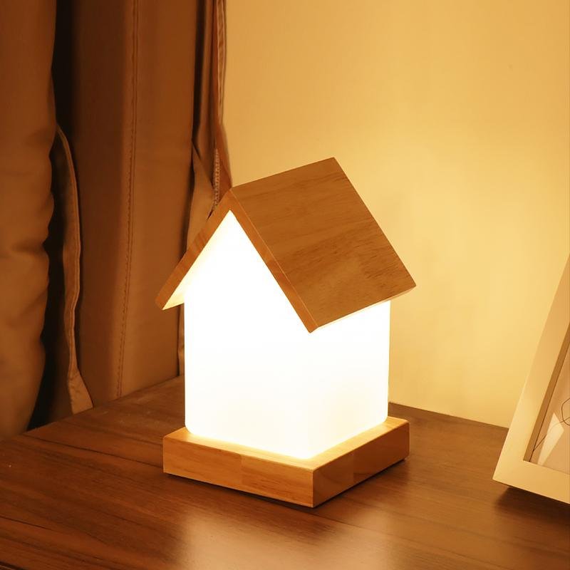 Battery Operated Eco-Friendly Bedside Lamp