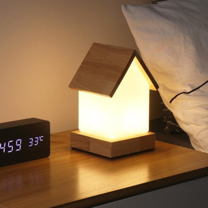 Battery Operated Eco-Friendly Bedside Lamp