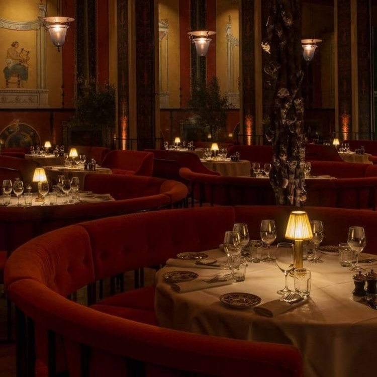 Soft Fabric Shade with Warm Ambient Lighting