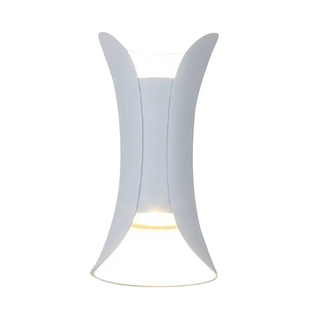 Curved LED Up & Down Wall Lights – Waterproof Modern Outdoor Lighting for Home & Building Facades venvolt