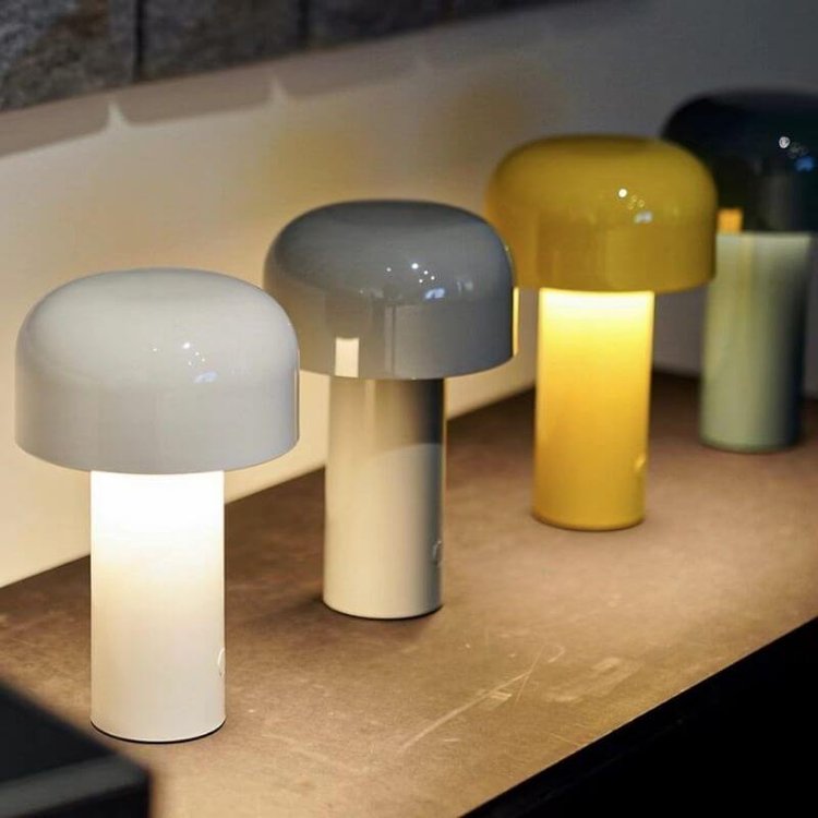 Modern Dimmable Mushroom Light