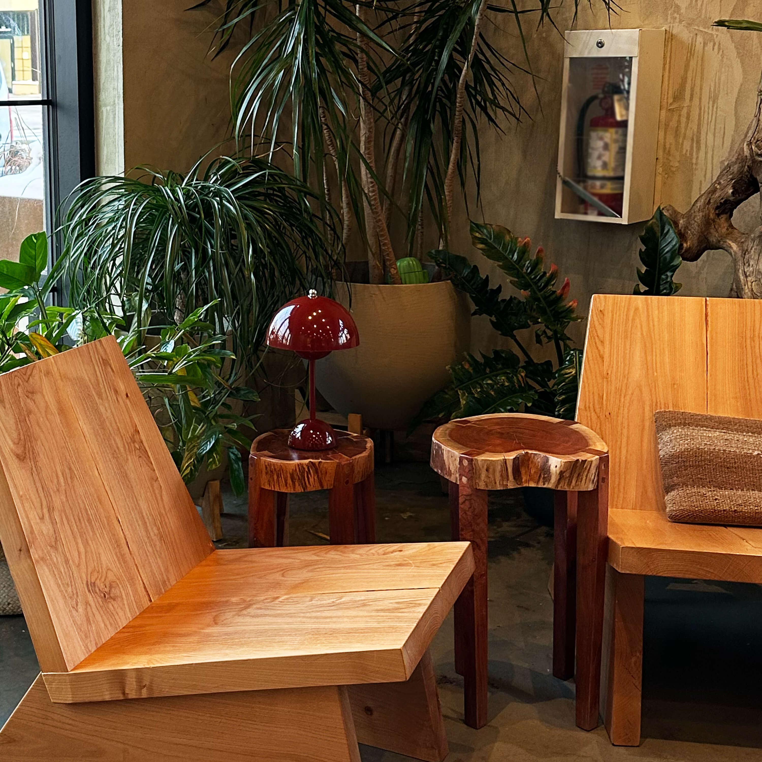 Dimmable Polycarbonate & Steel Light for Bedroom, Living Room & Office