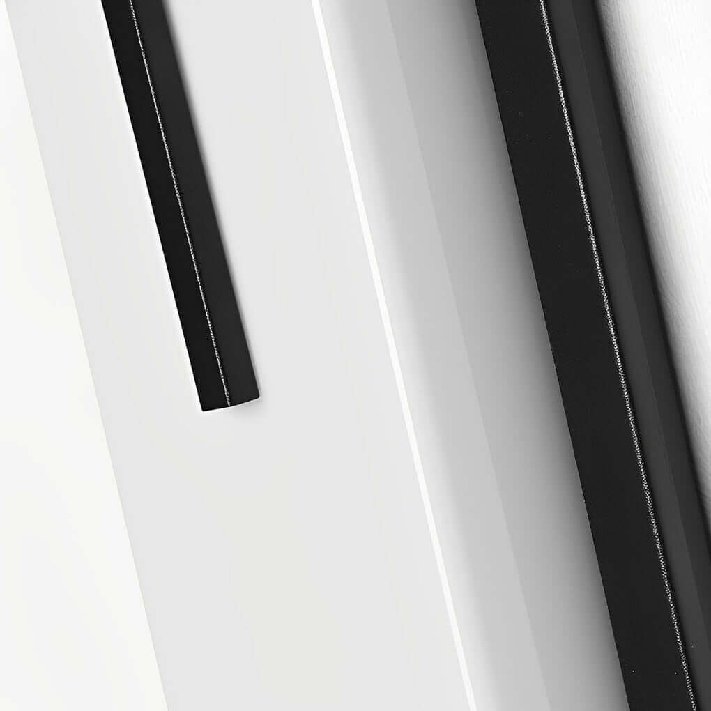 Creative Rectangular LED Wall Light – Modern Waterproof Black Outdoor Wall Lamp for Porch, Garden & Building Facade venvolt