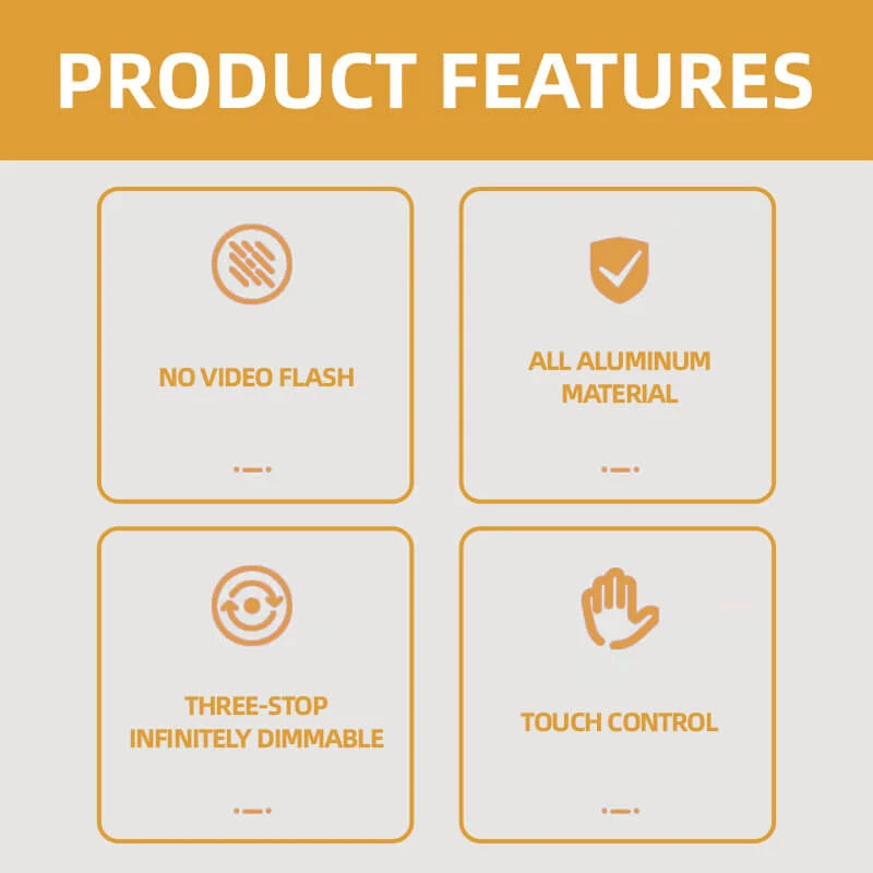 Touch Control LED Portable Light