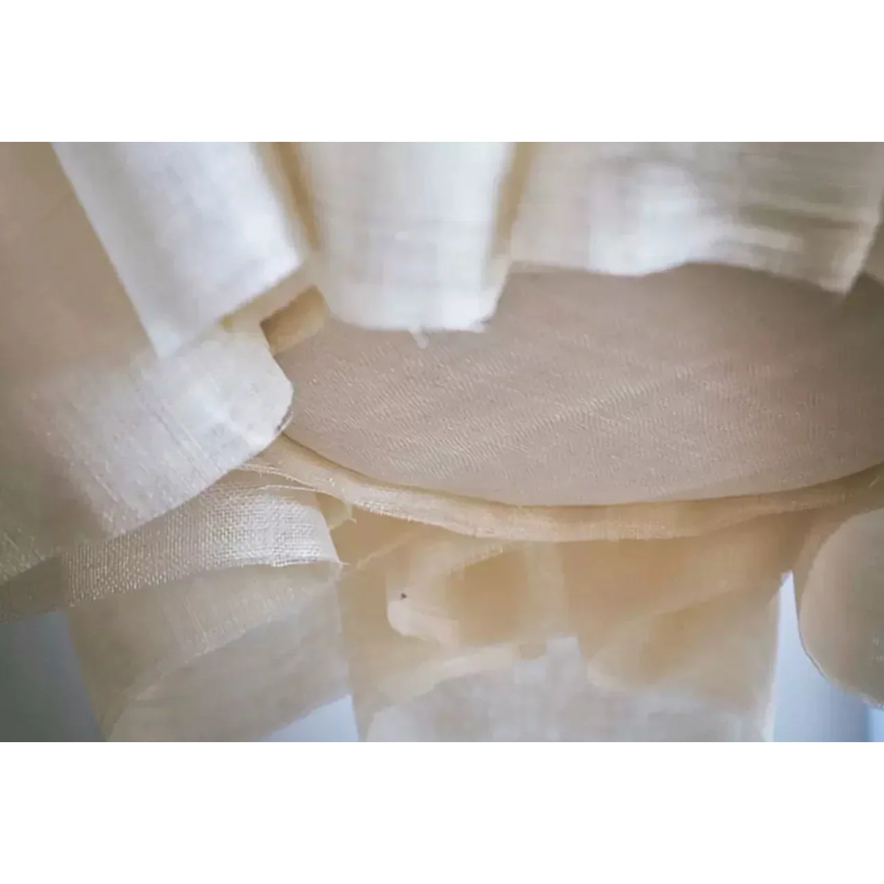 Minimalist Pendant Light – Handmade Natural Lampshade for Modern Living and Dining Room