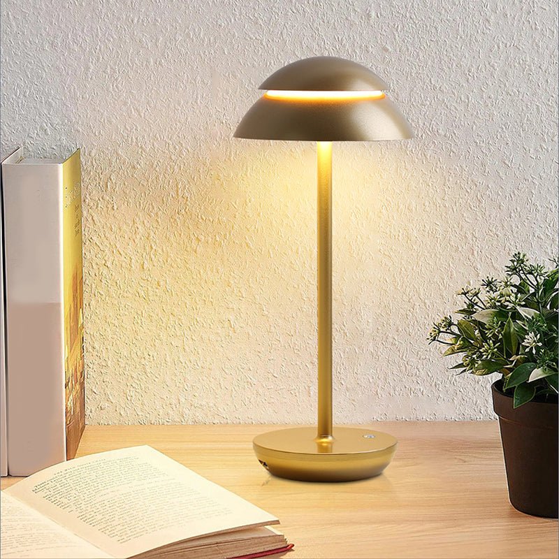 Modern Double Dome LED Accent Table Lamp Touch on/off venvolt