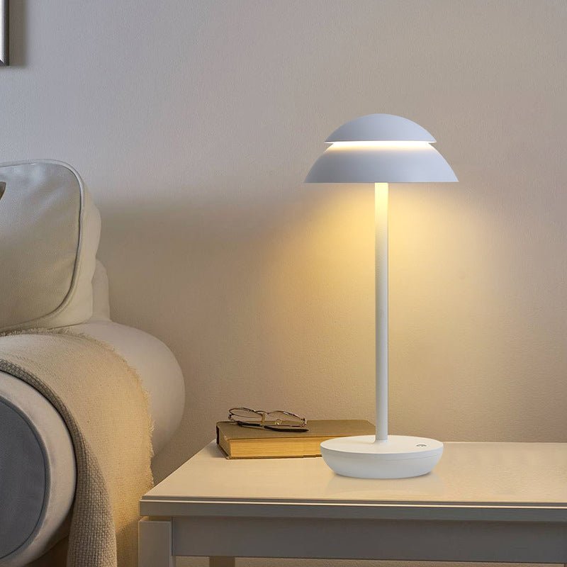 Modern Double Dome LED Accent Table Lamp Touch on/off venvolt