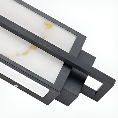 Modern LED Wall Lamp – Waterproof Outdoor Wall Sconce Lighting for Porch, Garden & Building Facade