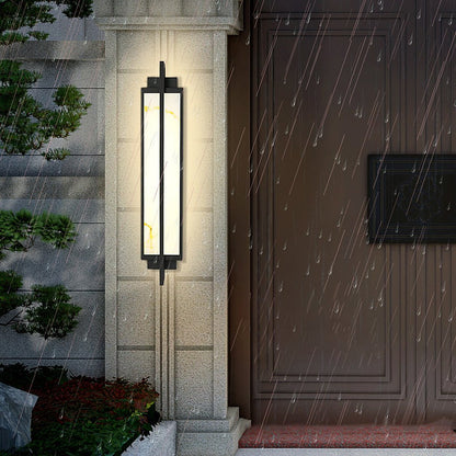 Modern LED Wall Lamp – Waterproof Outdoor Wall Sconce Lighting for Porch, Garden & Building Facade