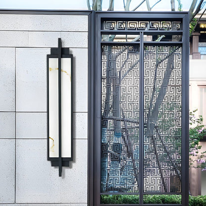 Modern LED Wall Lamp – Waterproof Outdoor Wall Sconce Lighting for Porch, Garden & Building Facade