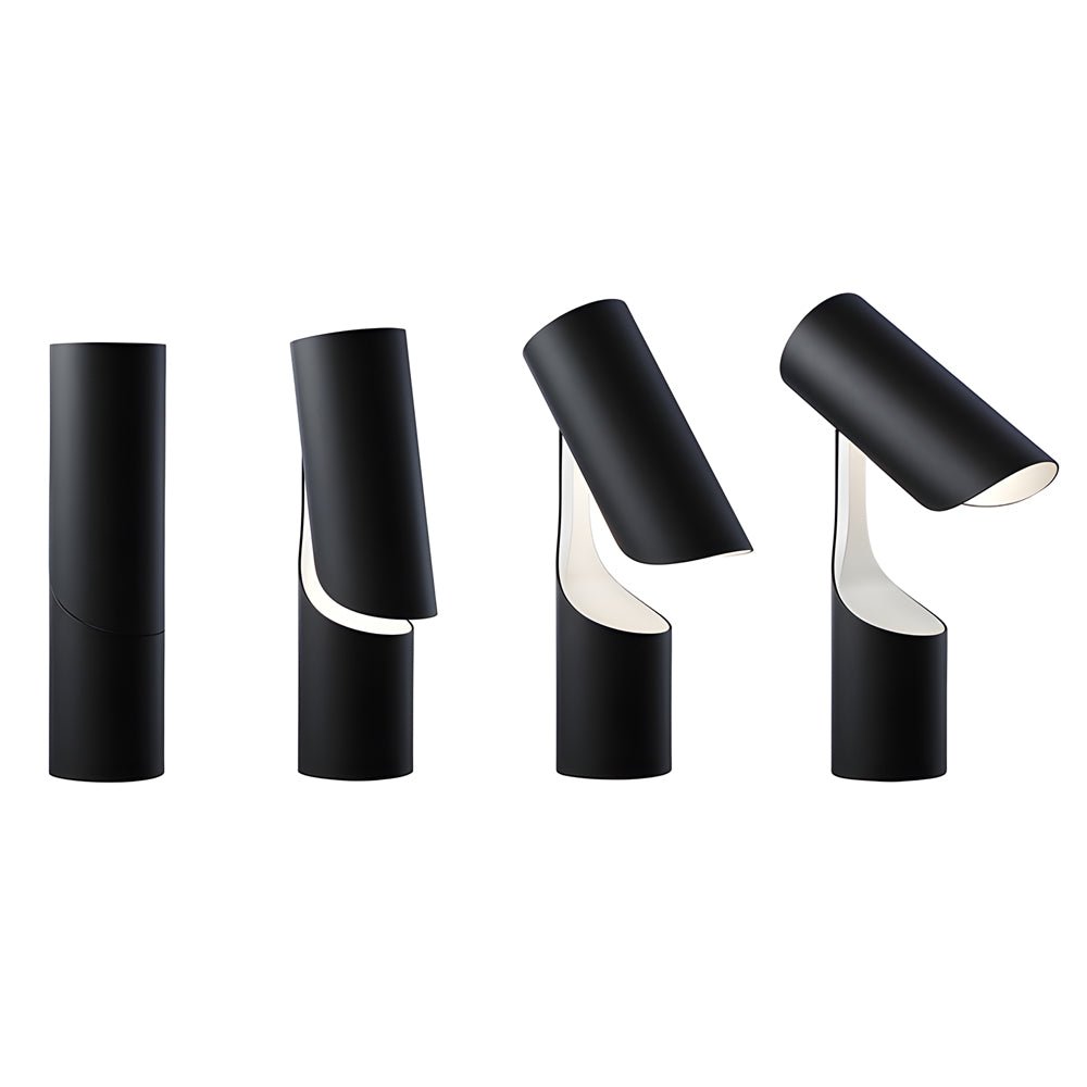 Adjustable Cylinder Design Modern Table Light