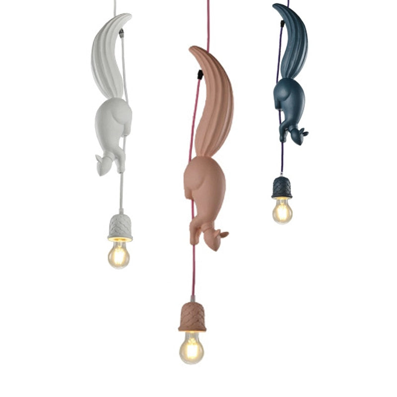 Creative Animal Ceiling Lamp for Kids Room
