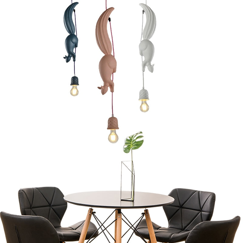 Creative Animal Ceiling Lamp for Kids Room