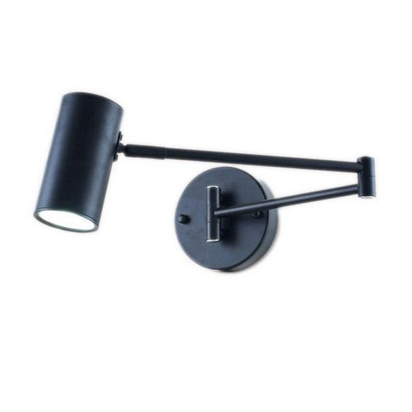 Brushed Brass Iron Wall Lamp with 4500K LED for Bedroom & Living Room