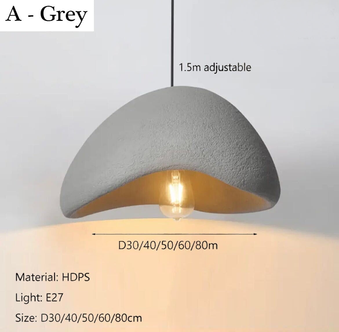 Stylish Cozy Ceiling Lamp for Bedroom, Loft & Living Room