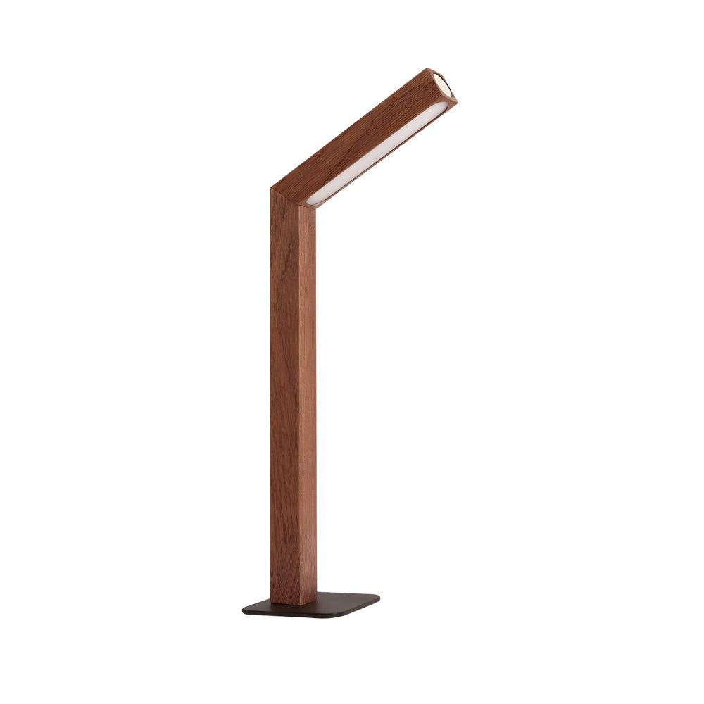 Magnetic LED Linear Ambient Light with Adjustable 360° Head & Wooden Base